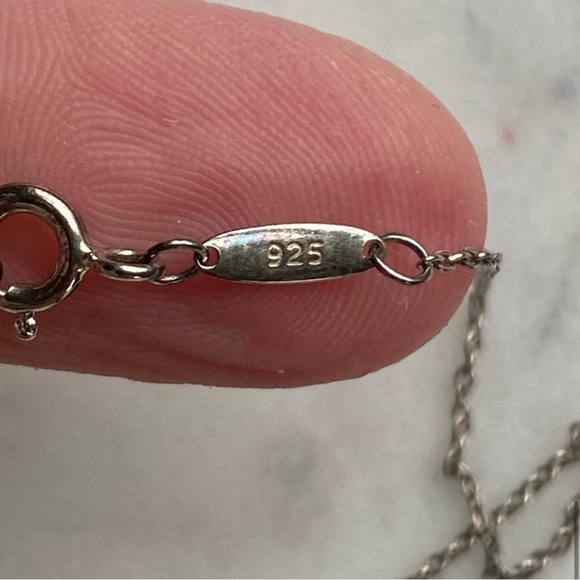 Tiffany & Co. Floating Heart Necklace Sterling Silver 925
16 inch chain - Picture 4 of 9